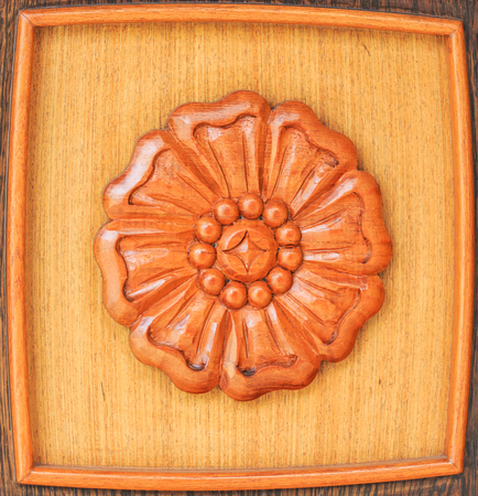 Wood carvingの写真素材