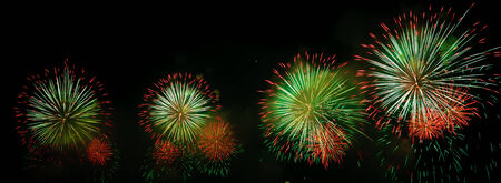 fireworksの写真素材