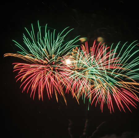 fireworksの写真素材