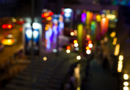Bokeh lights backgroundの写真素材