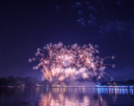 fireworksの写真素材