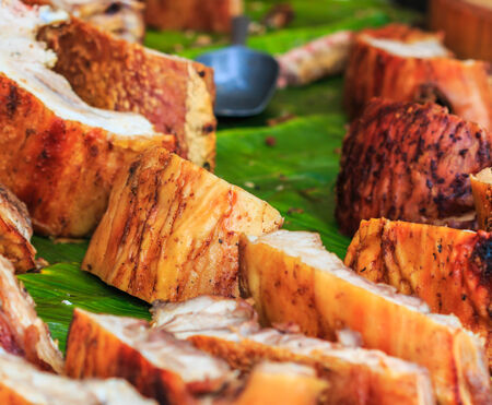 Roasted pork の写真素材