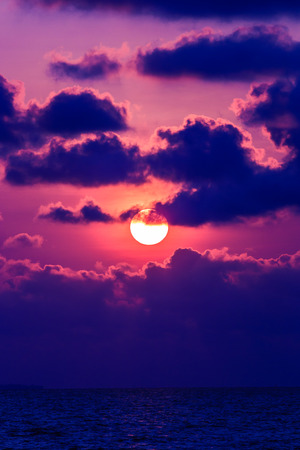 beach sunset sandの写真素材