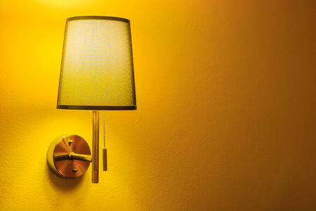 Vintage wall lamp lamps lightingの写真素材