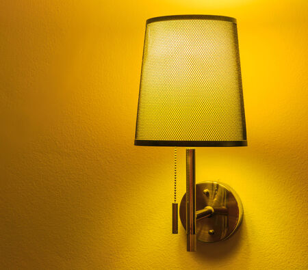 Vintage wall lamp lamps lightingの写真素材