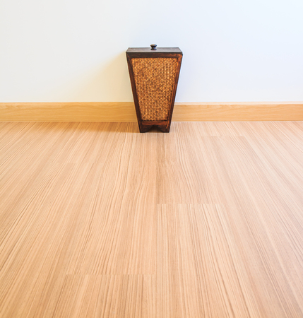 Bins are made from bambooの写真素材