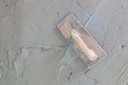 construction - plasterer concreteの写真素材