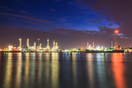 Oil refineryの写真素材