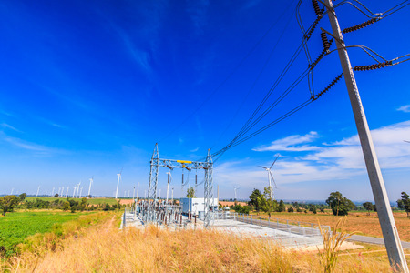 Electrical substation, Power Stationの写真素材