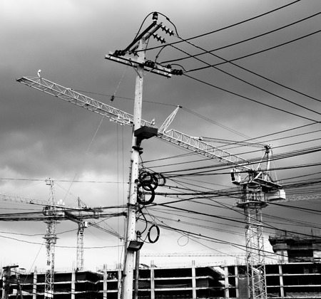 construction siteの写真素材