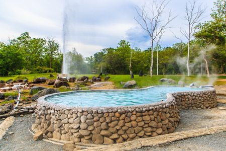 Hot Springsの写真素材