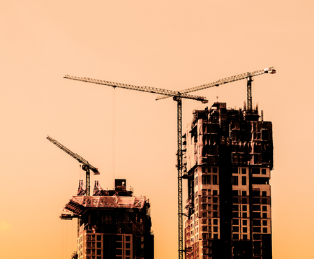 Construction cranes