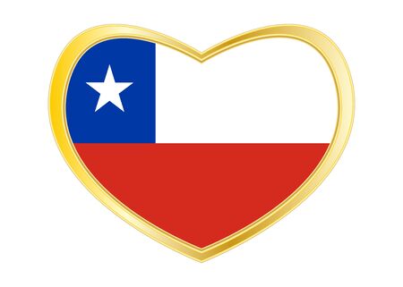 Chilean National Official Flag Patriotic Symbol Banner Element