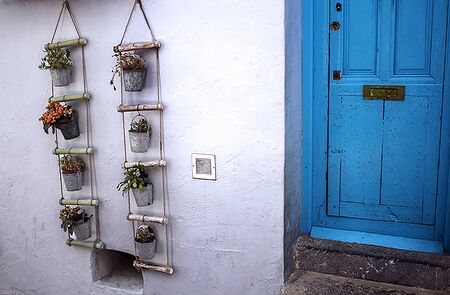 To the doorの写真素材