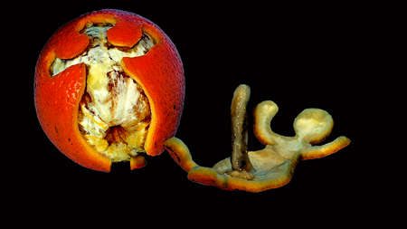 Oranges loveの写真素材