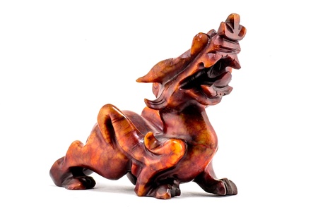 Pixiu isolated on white backgroundà¸¡Chinese lucky animal mascotの写真素材