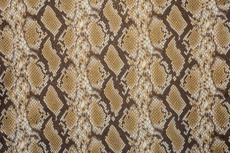 texture of print fabric stripes snake leather for background