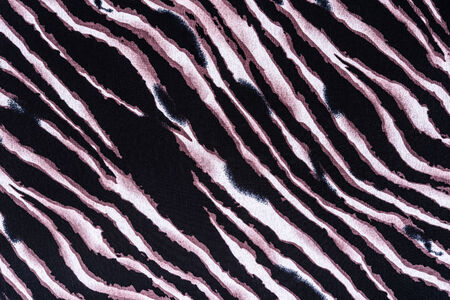 texture of print fabric striped zebra for backgroundの写真素材