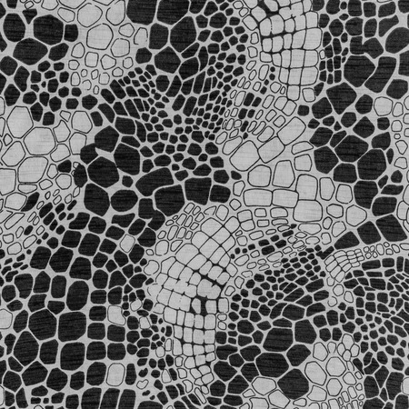 texture of fabric striped crocodile leather for background