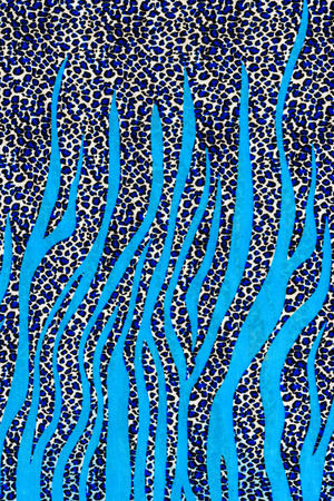 texture of print fabric striped leopard for backgroundの写真素材