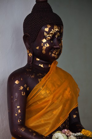 Statue of Buddha - Wat Nong Kham,Bangkokの写真素材