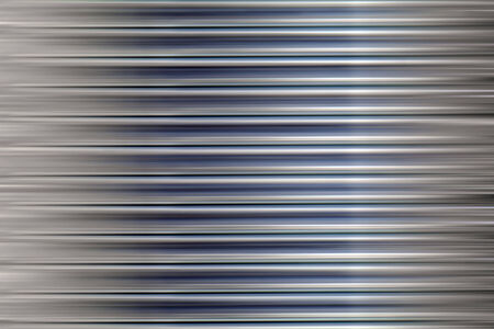 Blue metal stripes, soft background.の写真素材