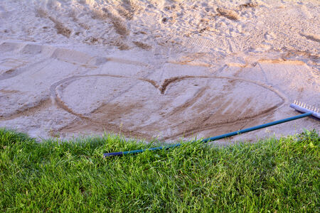 I love the golf gameの写真素材