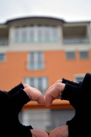Young couple wantの写真素材