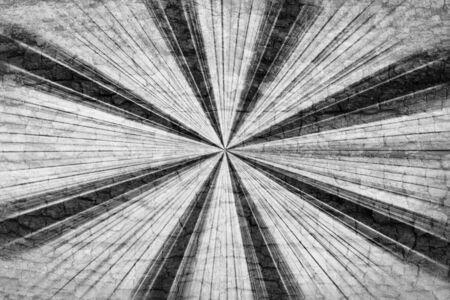 Retro warp hole with lines, endless view.の写真素材