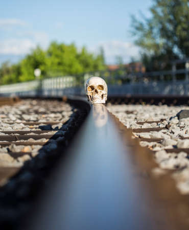 Person has died in a train accident.