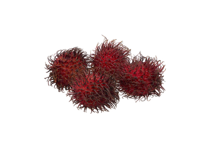 Fresh Rambutan delicious fruitの写真素材
