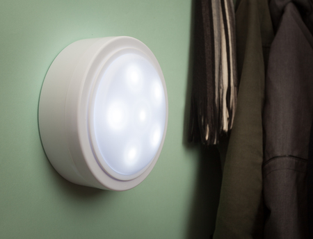 Wall Light on interiorの写真素材