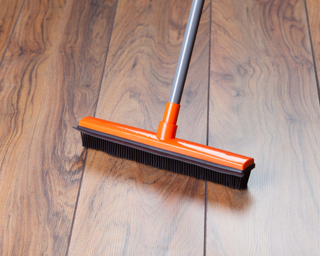 floor squeegeeの写真素材