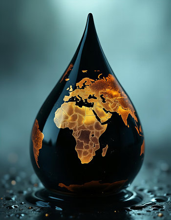 Oil drop. energy of earthの素材