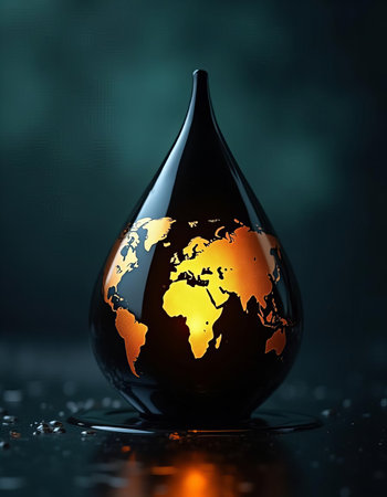 Oil drop. energy of earthの素材