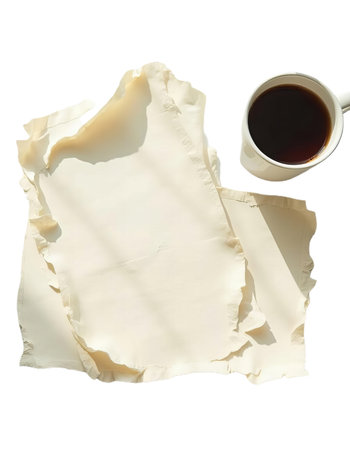 Paper Note white colorの素材