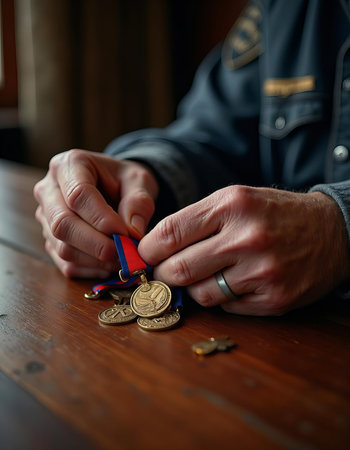 Hands of Honor: A Veteran's Medalsの素材