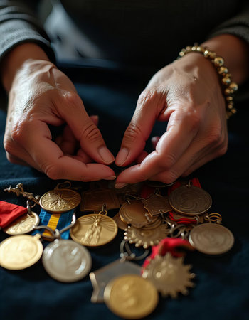 Hands of Honor: A Veteran's Medalsの素材