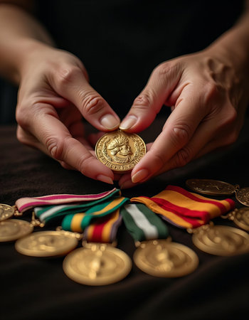 Hands of Honor: A Veteran's Medalsの素材