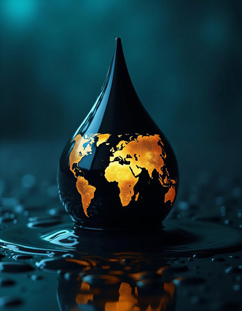 Oil drop. energy of earthの素材