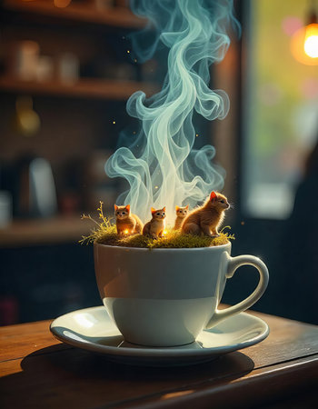 Playful Coffee Monstersの素材