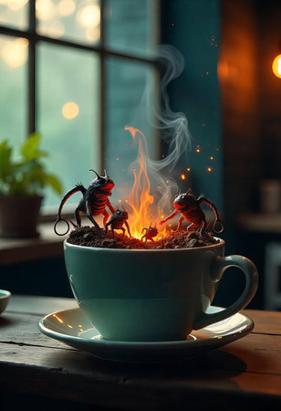 Playful Coffee Monstersの素材