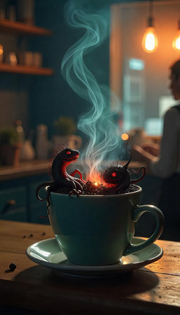 Playful Coffee Monstersの素材