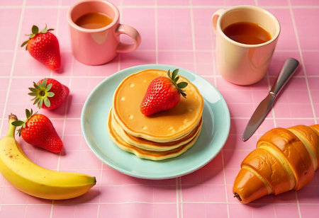 Colorful Breakfast Delightの素材