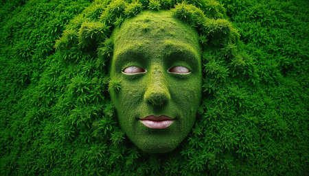 Green Nature Faceの素材