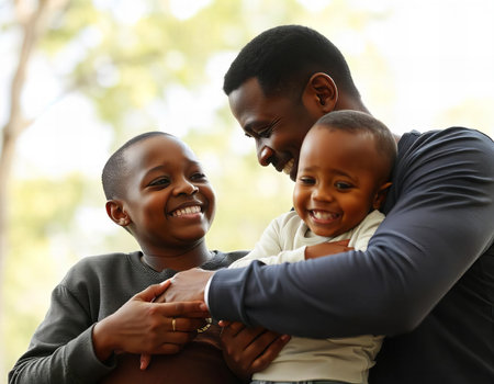 Happy Family Portraitの素材
