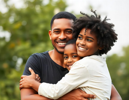 Happy Family Portraitの素材