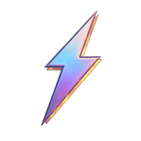 Holographic Lightning Boltの素材