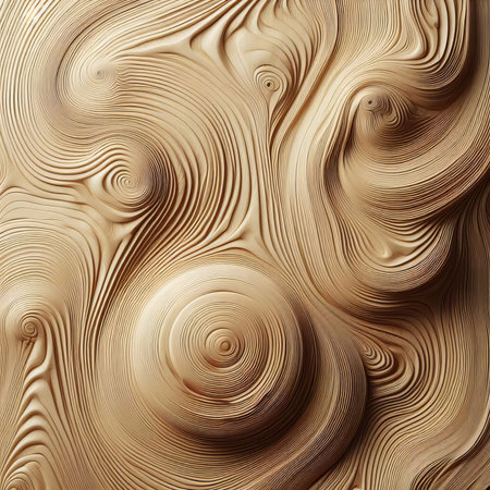 Smooth Pine Wood Texture Backgroundの素材