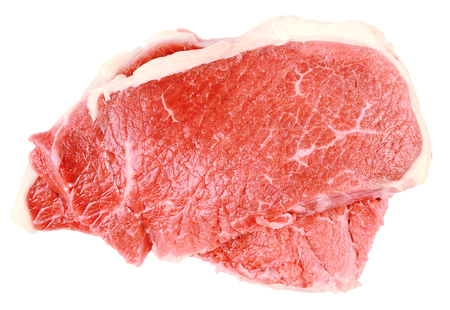 fresh meat isolated on white. contains the mask.の写真素材